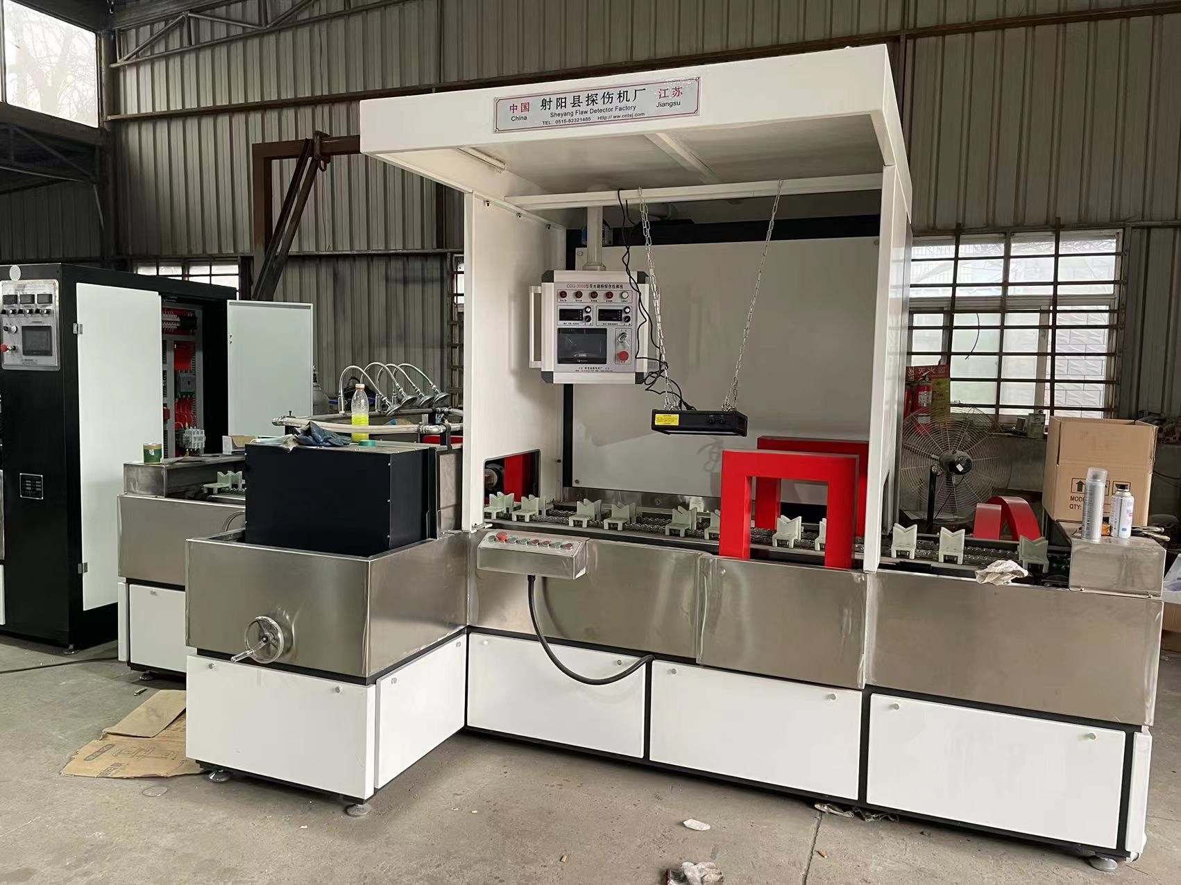  CDG-3000型微機(jī)控制熒光磁粉探傷檢測(cè)線(xiàn)